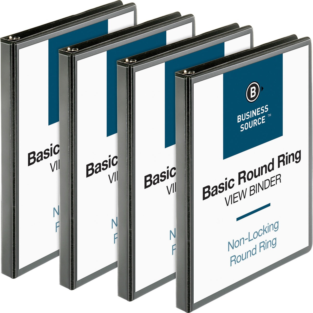 Business Source Binder View Round 0.5' Bk