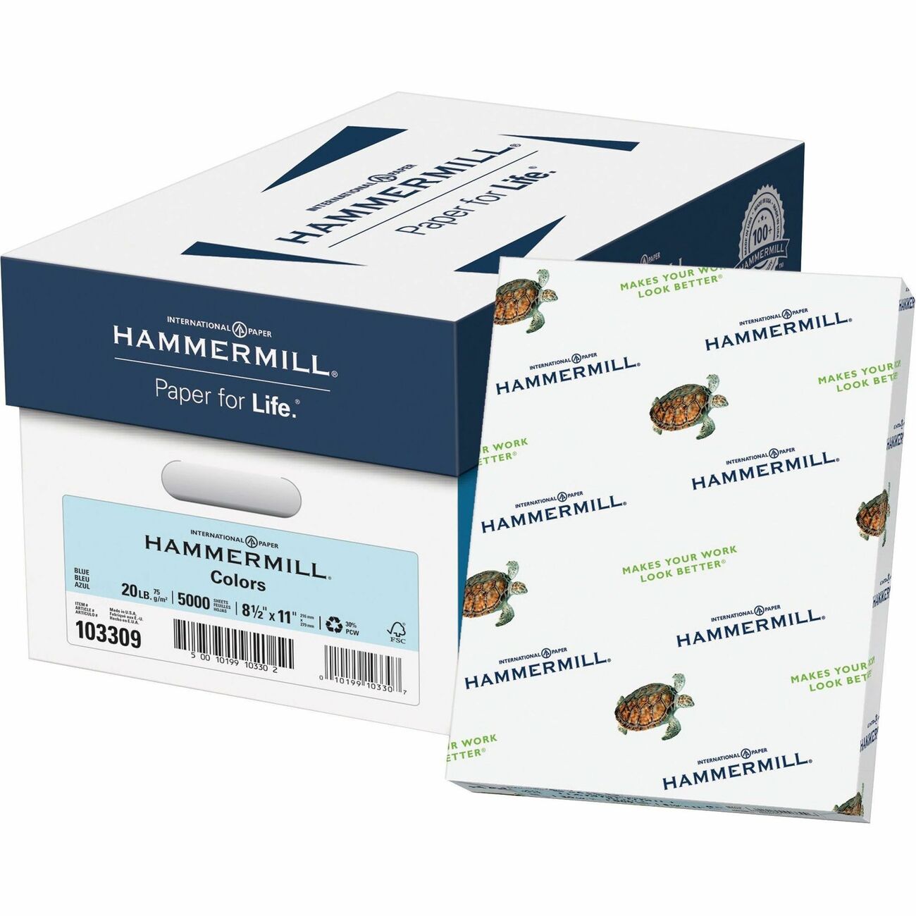 Hammermill Paper Copy 20# 8.5X11 Blue