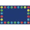 Rug Alphabet Circles 6X84