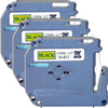 Brother Tape Label 1/2" Bk/Gd