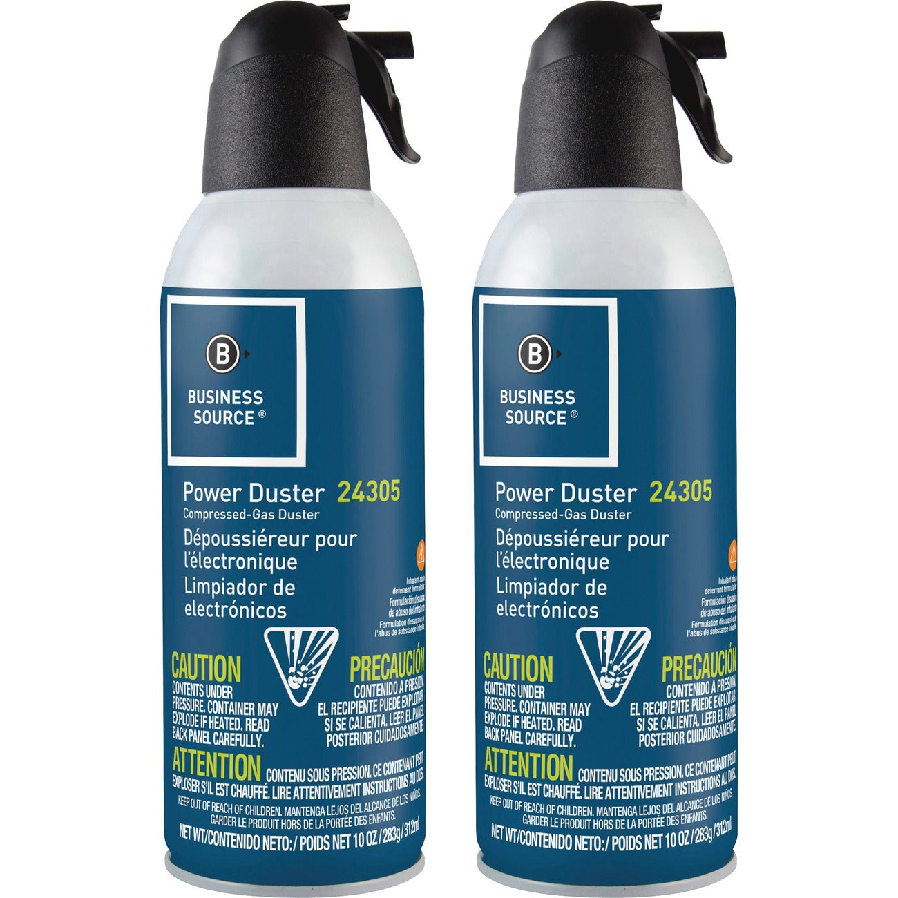 Business Source Air Duster, 10 oz, Pack