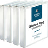 Business Source Binder D-Ring 1-1/2In We