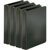 Business Source Binder 8.5X5.5" Round 1" Bk