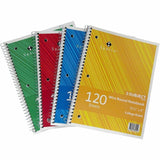 Sparco Wire Bound College Ruled Notebook