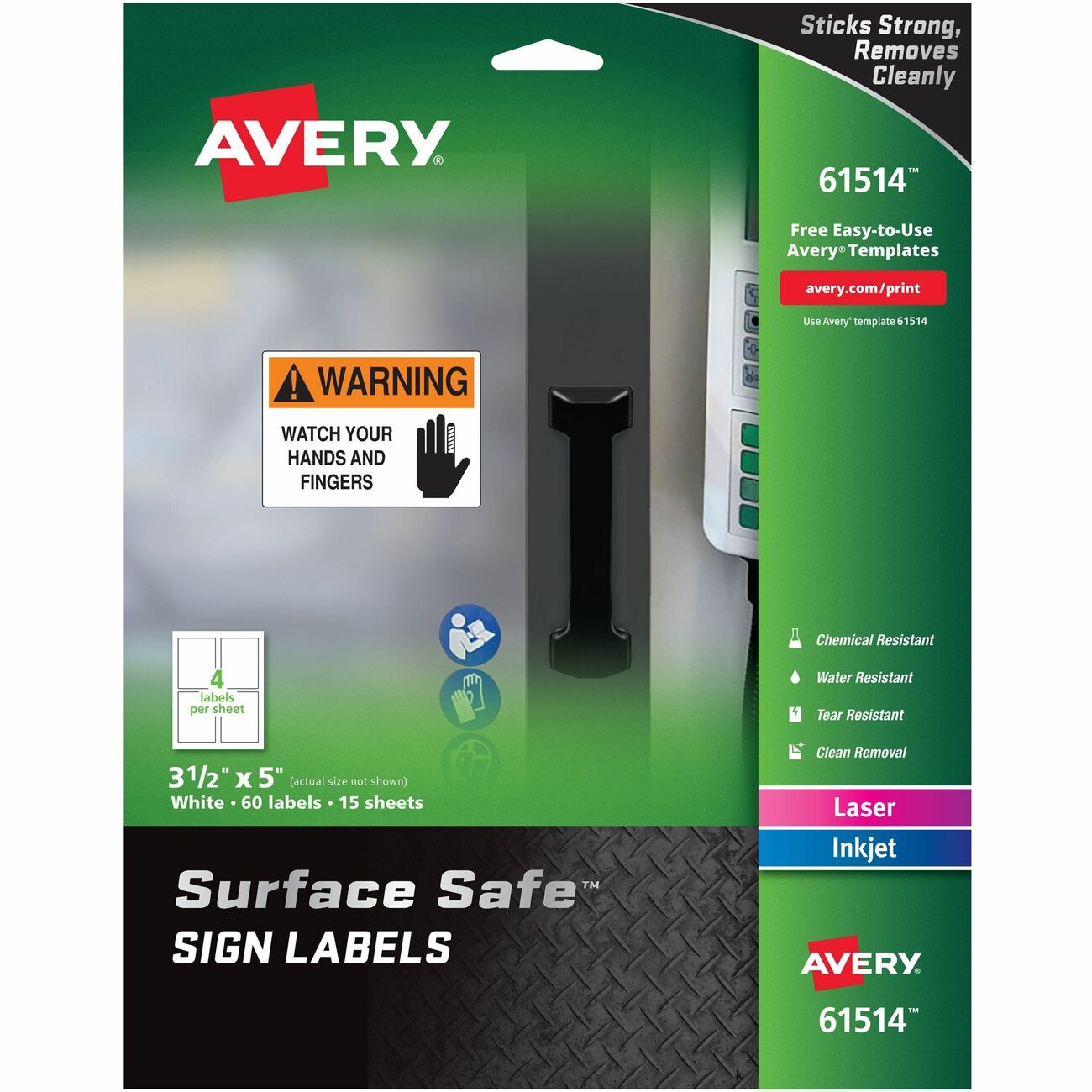 Avery Label Sgn Rem 3.5X5 We 60Pk