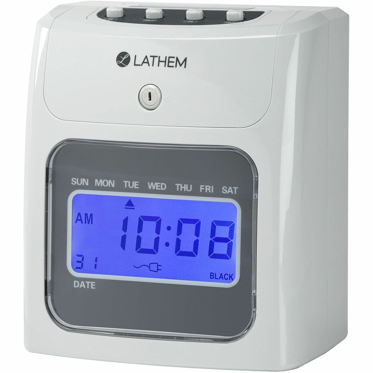 Lathem 400E Top Feed Electronic Time Clock Kit