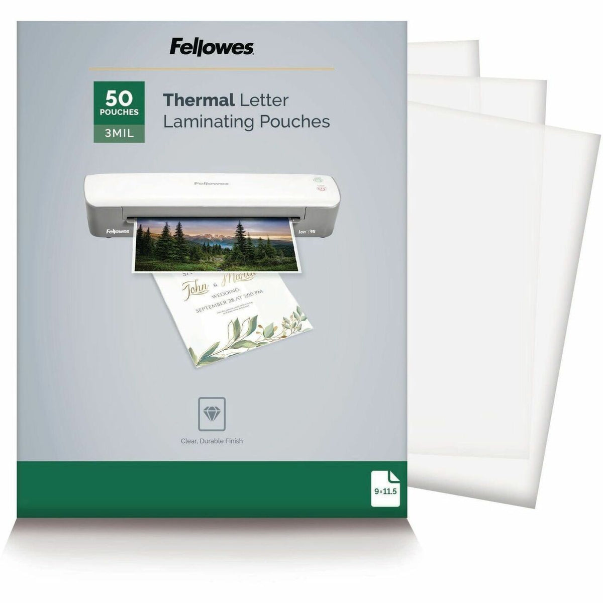 Fellowes Pouch Lam Therm Ltr 3Ml