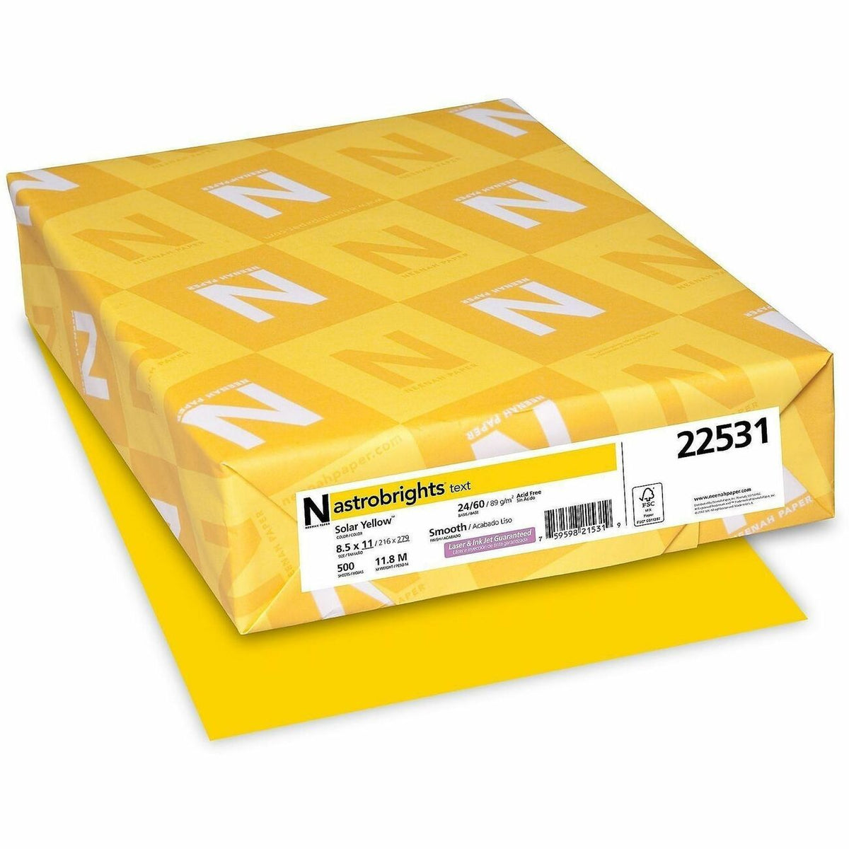 Astrobrights Color Paper - Yellow
