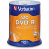 Verbatim 95102 DVD Recordable Media - DVD-R - 16x - 4.70 GB - 100 / Pack - Silver