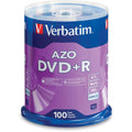Verbatim 95098 DVD Recordable Media - DVD+R - 16x - 4.70 GB - 100 / Pack - Silver