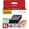 Canon Crtdg Bk C M&Y Value-Pk