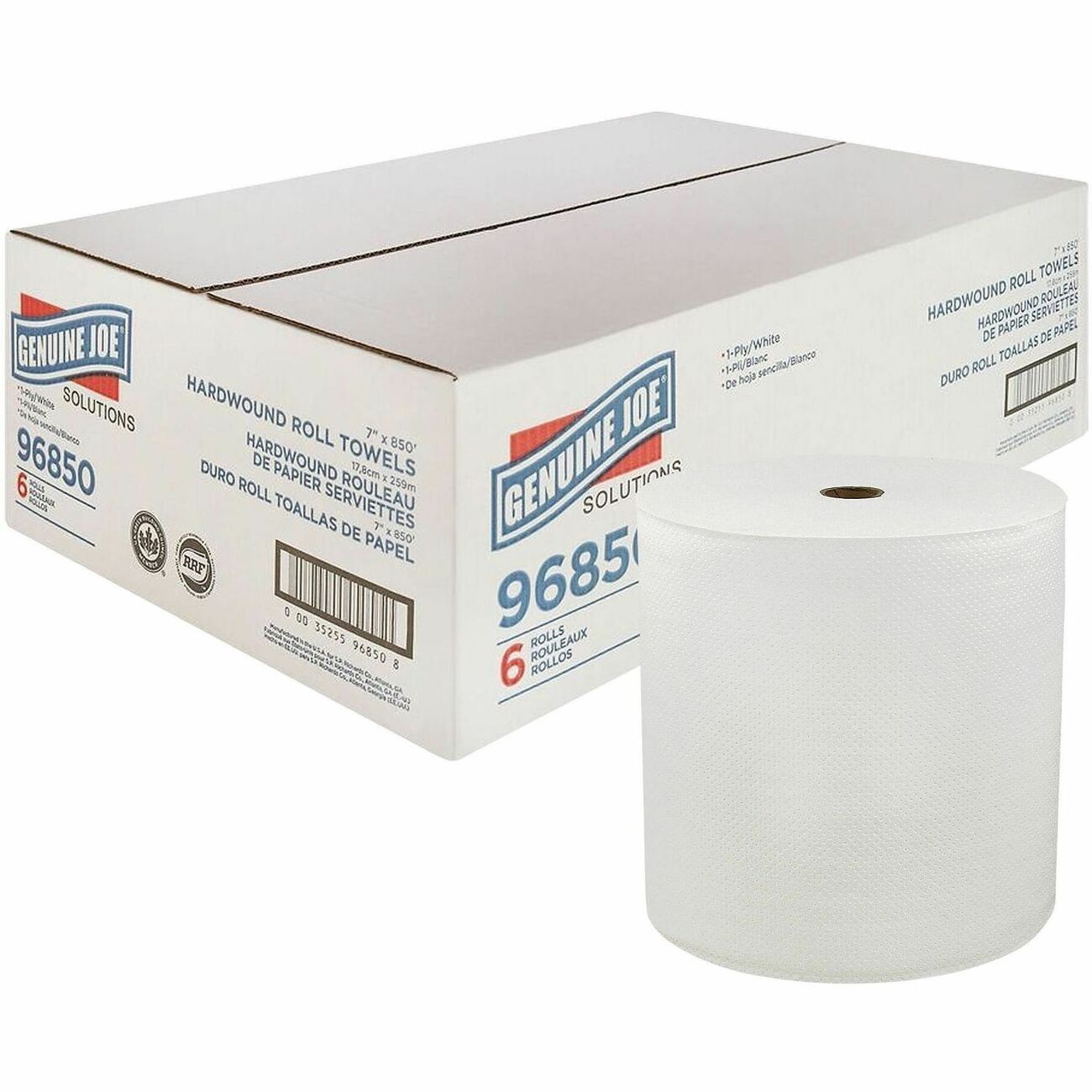 Genuine Joe Towel Roll Wound Hard