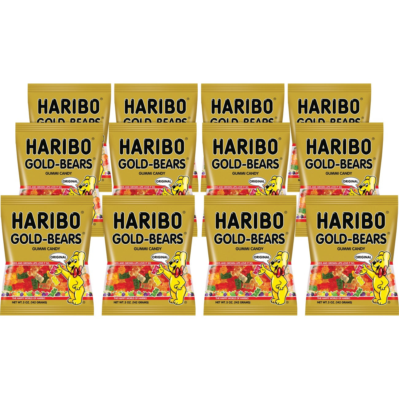Candy Gummy Goldbear 12Ct