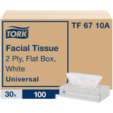 TORK Universal Facial Tissue Flat Box