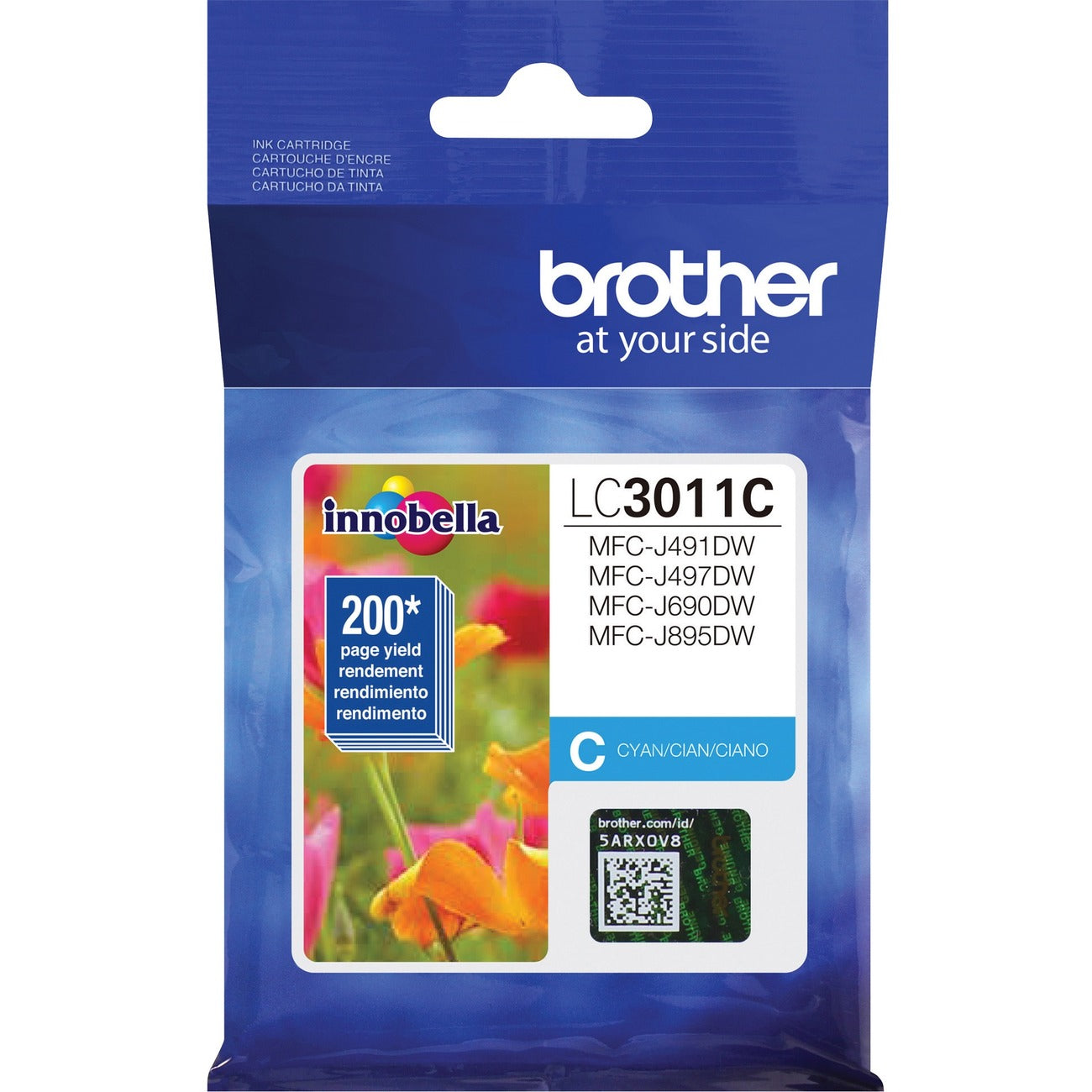 Brother Crtdg Ink Cyn 200 Pg