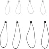 Advantus Ties Pixi Bungee Gy/Bk 8