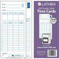 Lathem Model 400E Double Sided Time Cards