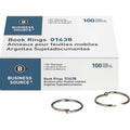Business Source Ring Book 1.5' Nckl 100Pc