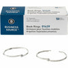 Business Source Ring Book 2" Nickel 50Pc