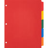 Business Source Dividers Plastic 5Tab Multi
