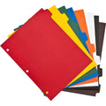 Business Source Dividers Plastic 8Tab Multi