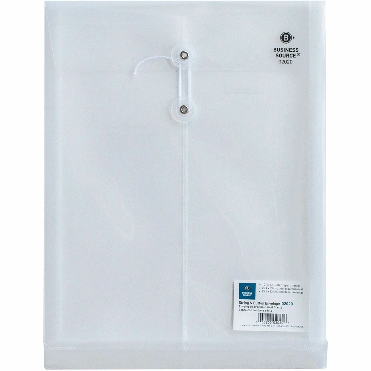 Business Source Envelope Poly Trnsmittal Cl