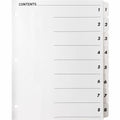 Business Source Dividers Index Toc 1-8 We