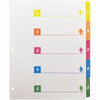Business Source Color-coded Table of Contents/Tabs Index Dividers