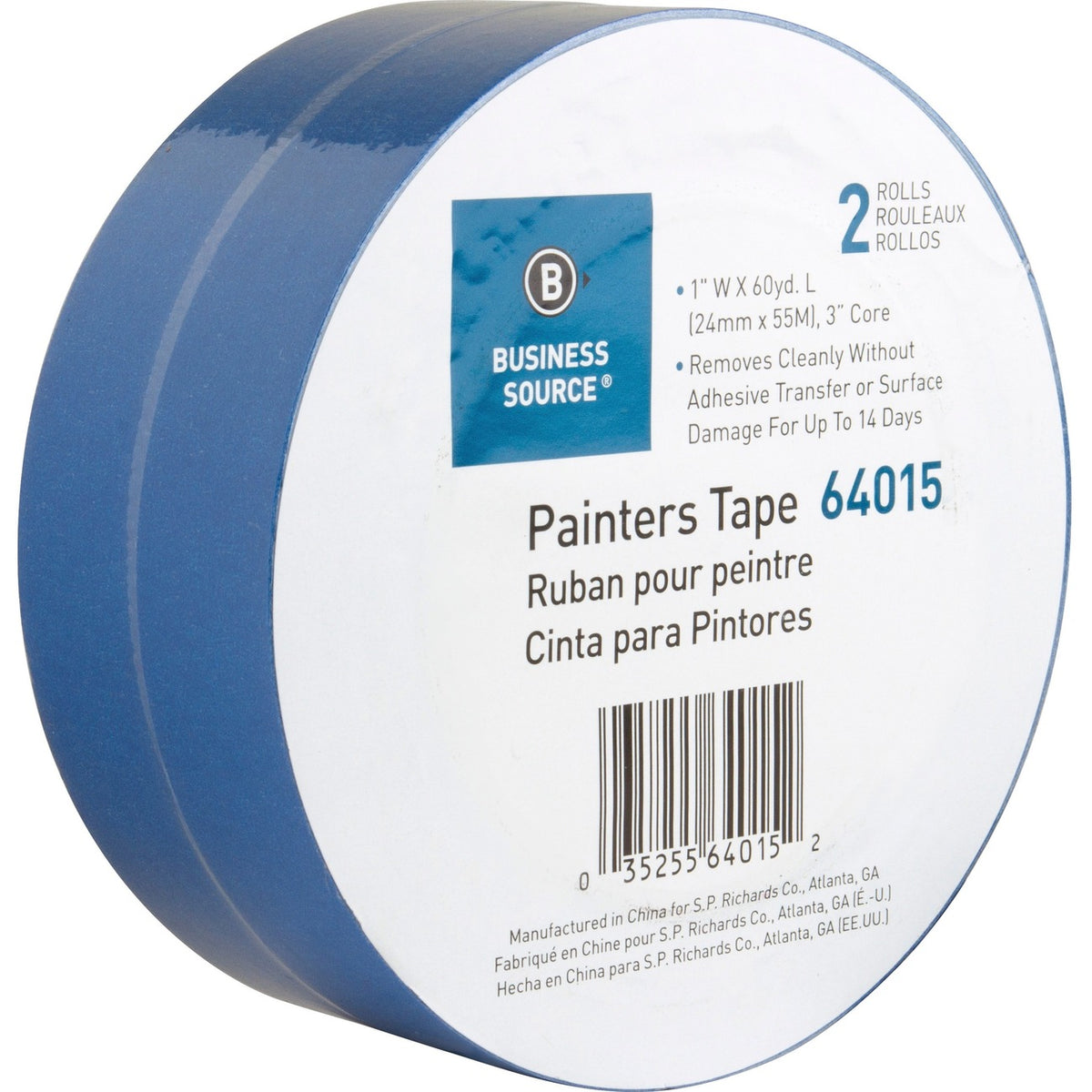 Business Source Tape Painters 1'X60 Be 2Pk