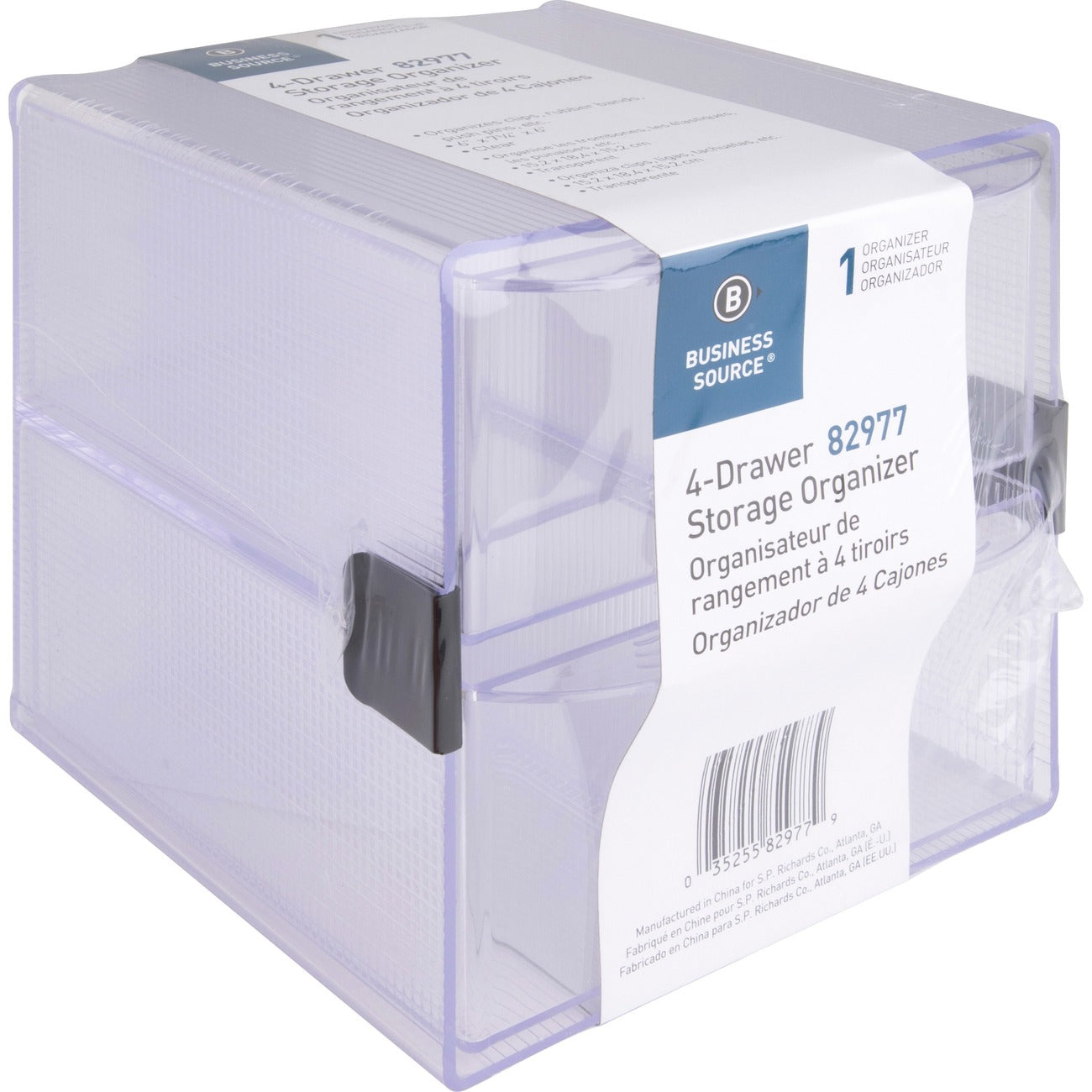 Business Source Organizer 4-Drw Clr
