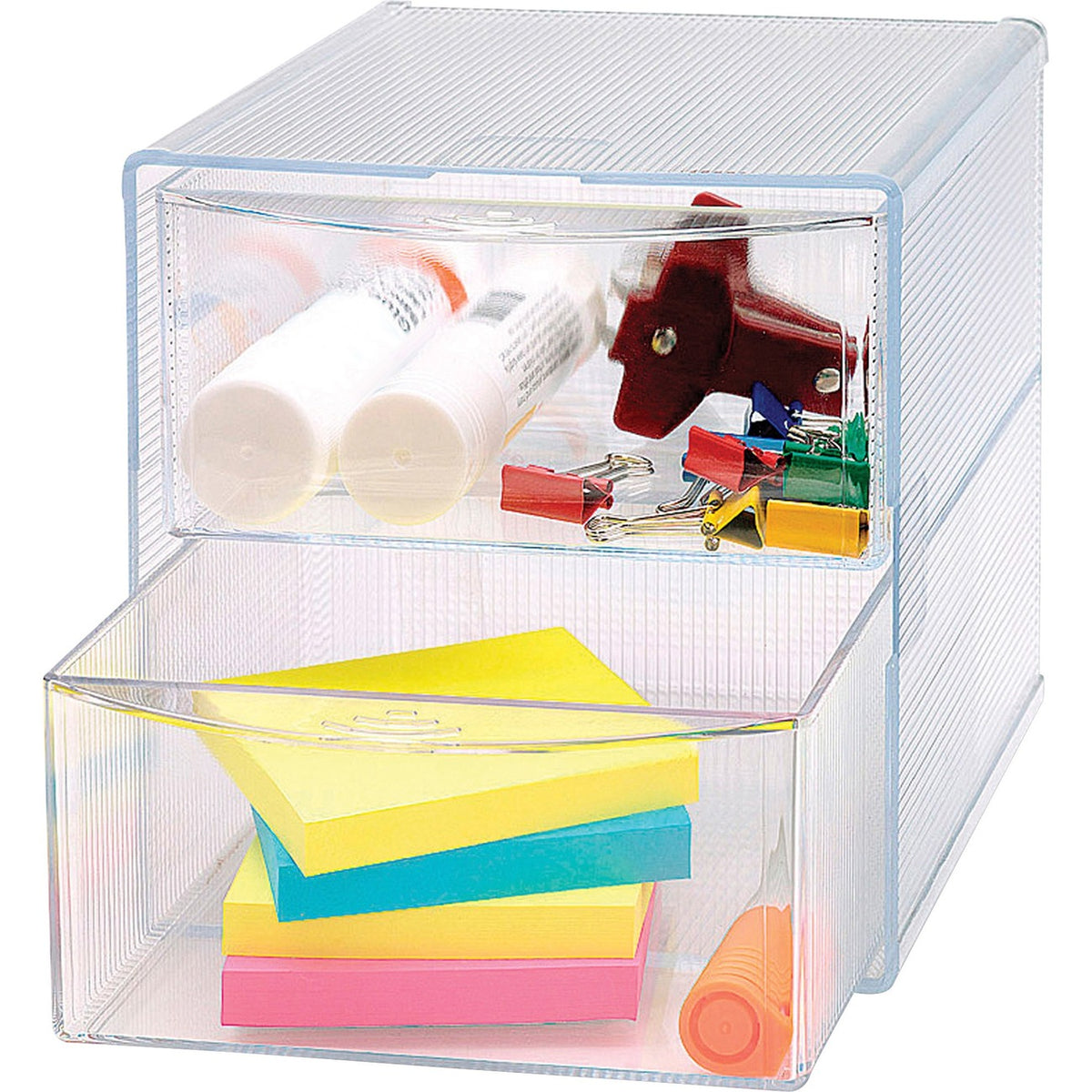Business Source Organizer 2-Drw Clr