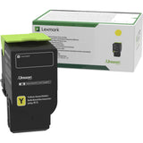 Lexmark Unison Original Ultra High Yield Laser Toner Cartridge - Yellow - 1 Each