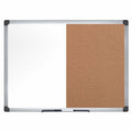 MasterVision Board Mel Combo 4X6 Alum