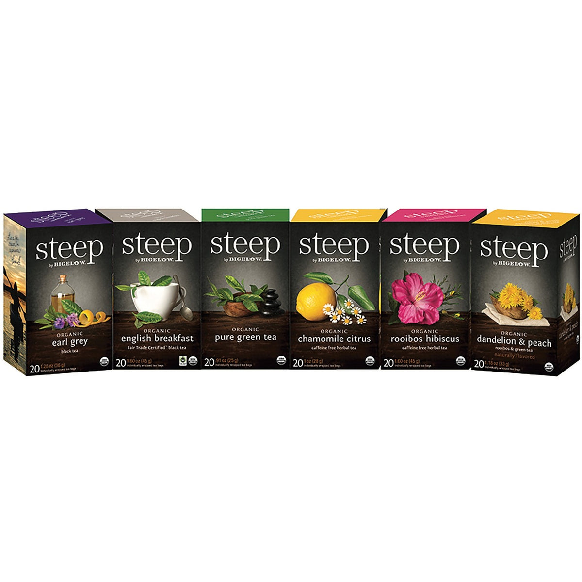 Tea Organic Steep Asst