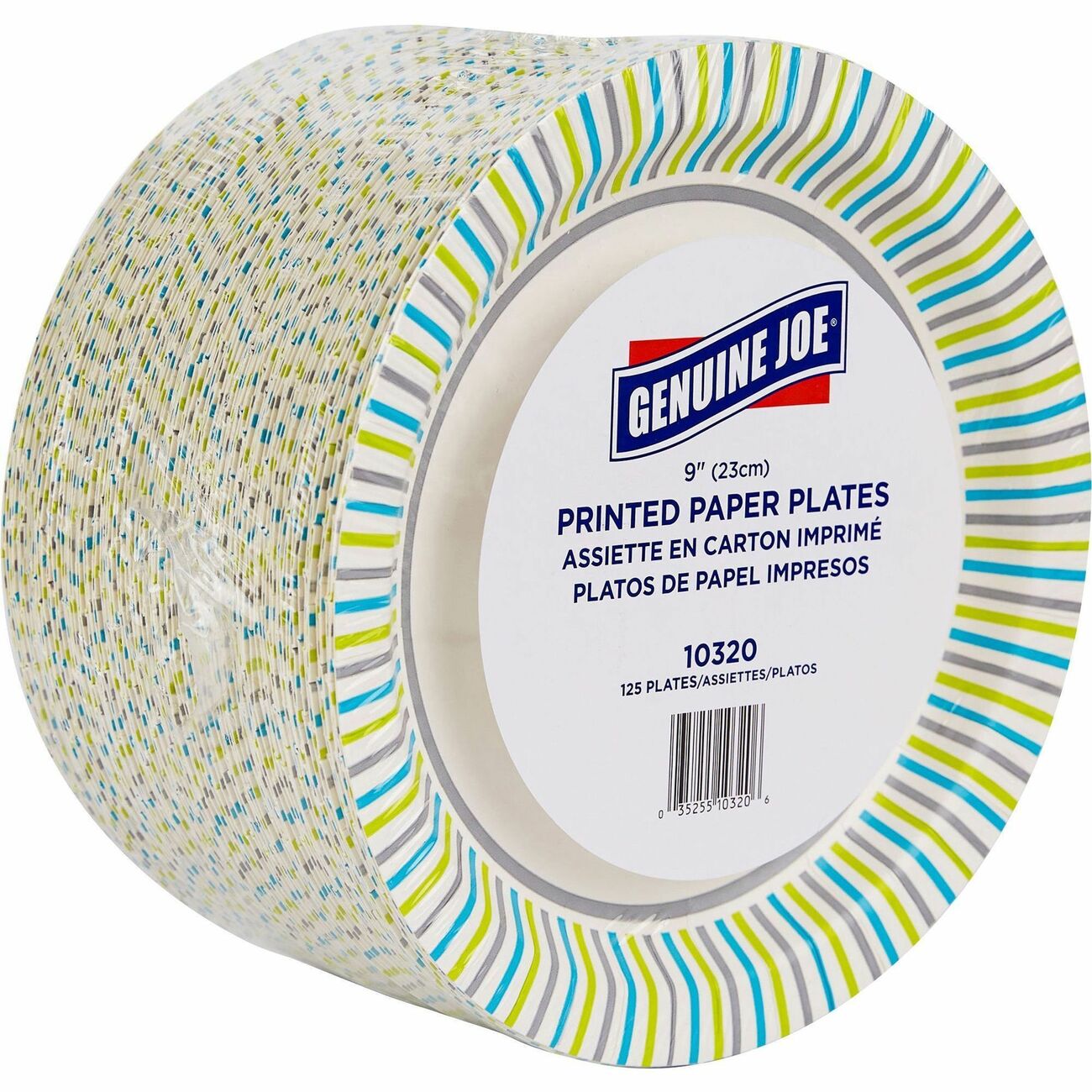Genuine Joe Plates Printed Paper 9