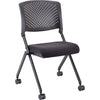 Lorell Upholstered Foldable Nesting Chairs