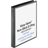 Business Source Binder View D-Ring 1" Bk