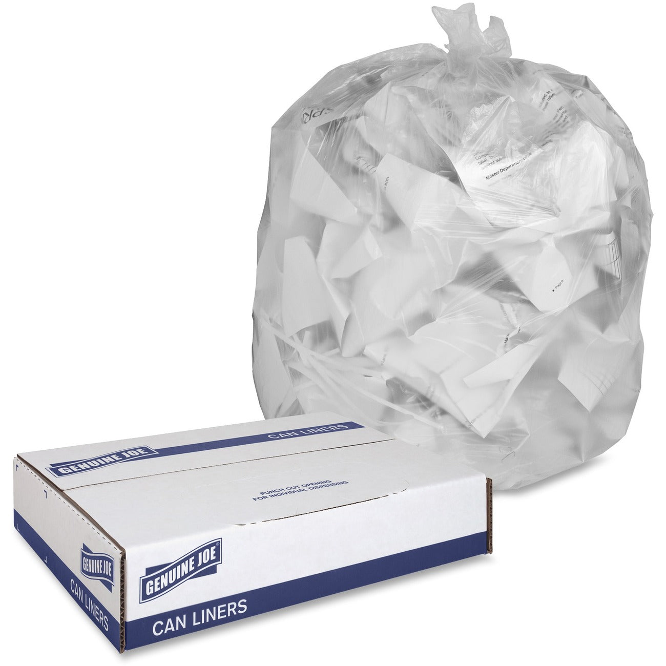 Genuine Joe Bag Hd 24X24 10G 6Mc 1000Cl