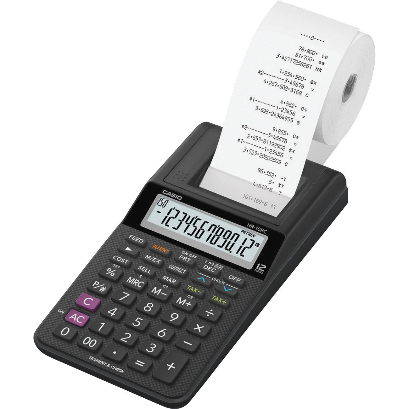 Calc Printng 12 Digit