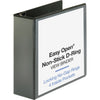 Business Source Binder View D-Ring 4" Bk