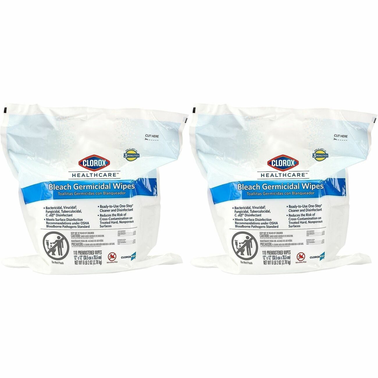 Clorox Wipe Germicdl Refill 110Ct