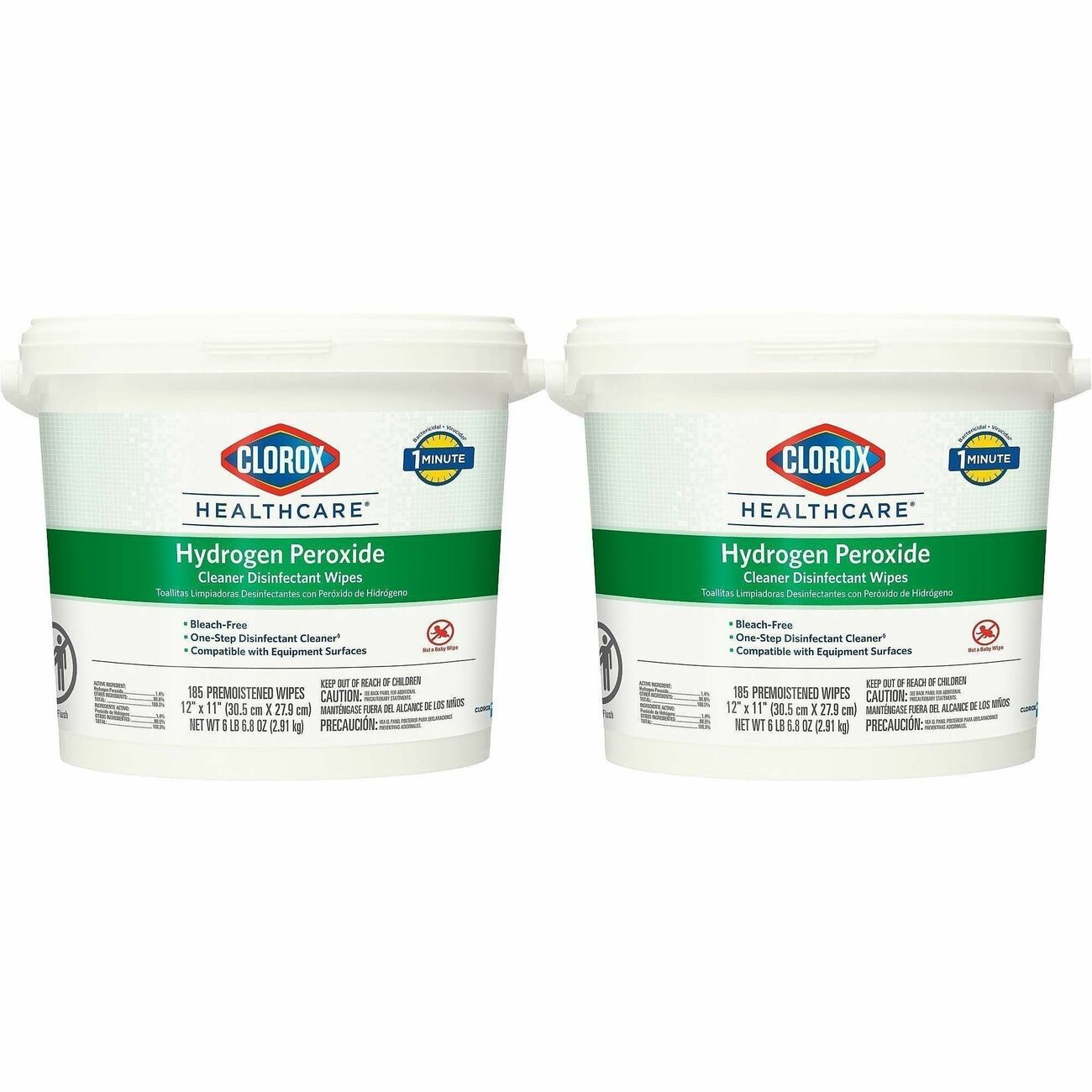 Clorox Wipes Dsfct Hperox 185Ct