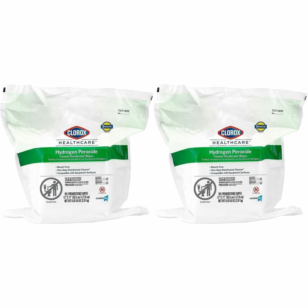 Clorox Wipes Rfll Dsfct Hprx 185Ct