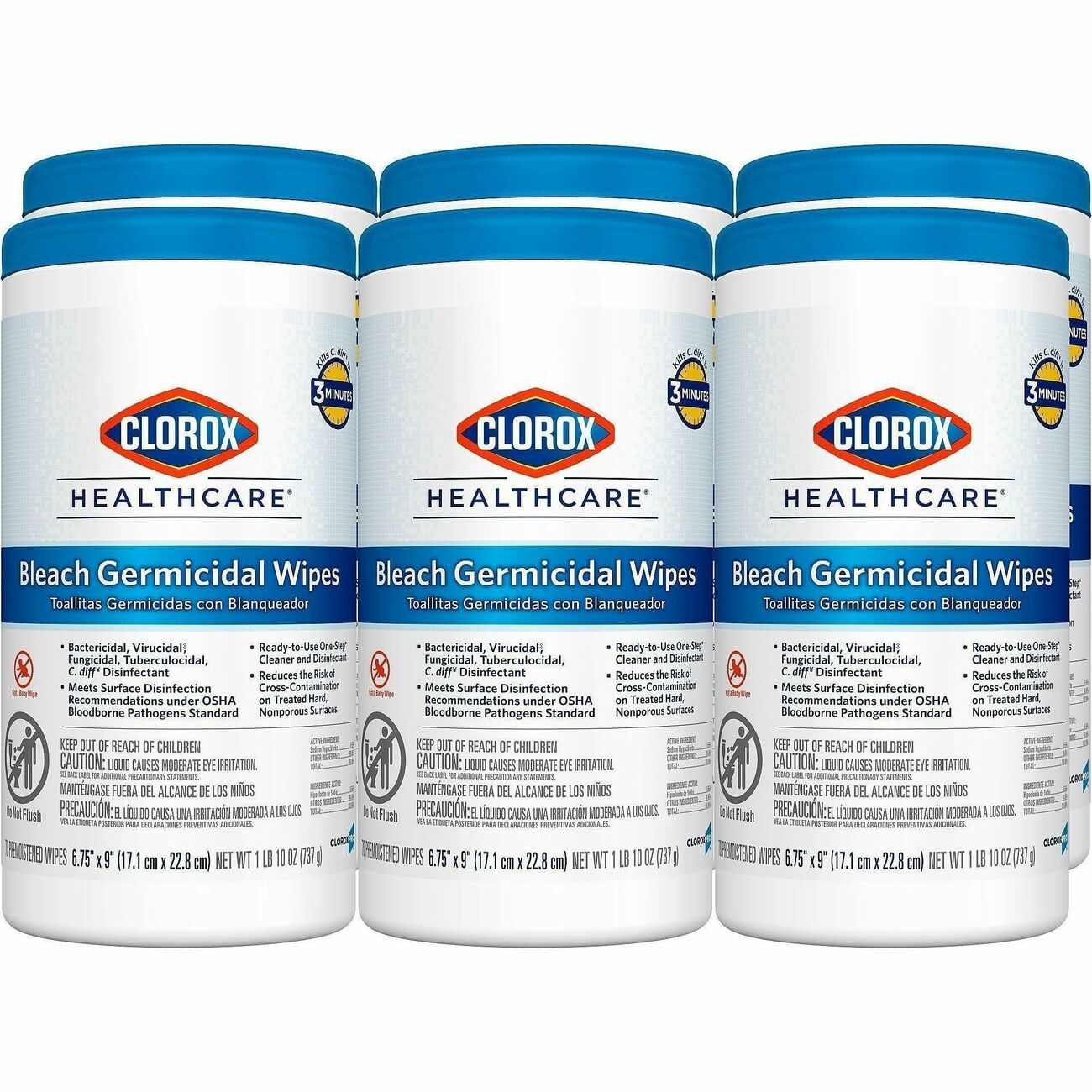 Clorox Wipes Germicidal Reg 70Ct