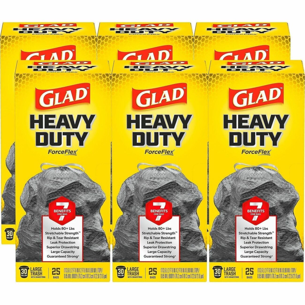 Clorox Bags Frceflx 30Gal 25Ct Blk