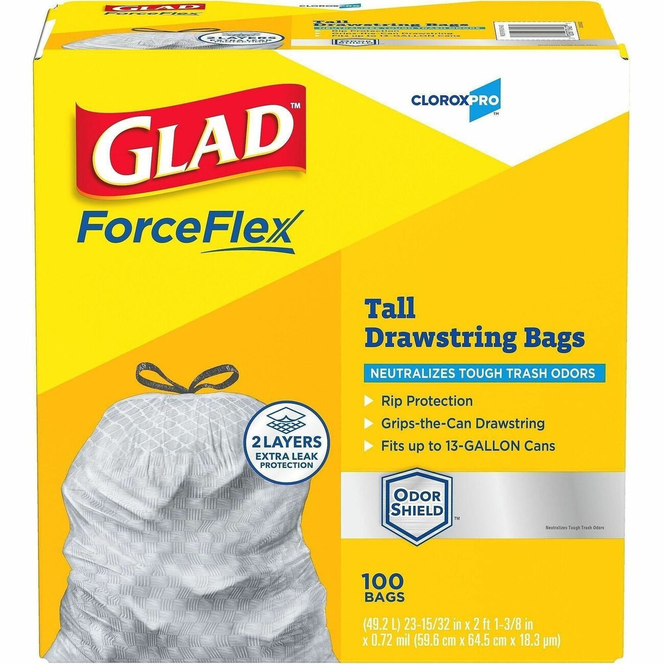 Clorox Bag Trsh Kitchn 13Gal 100Ct