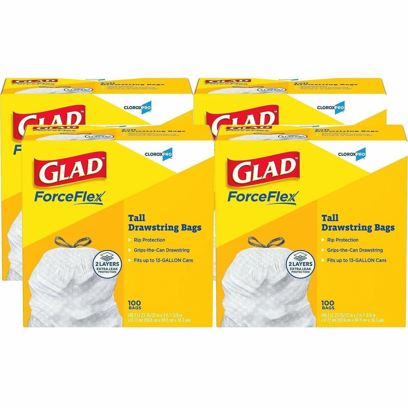 Clorox Bag Trsh Kitchn 13Gal 100Ct
