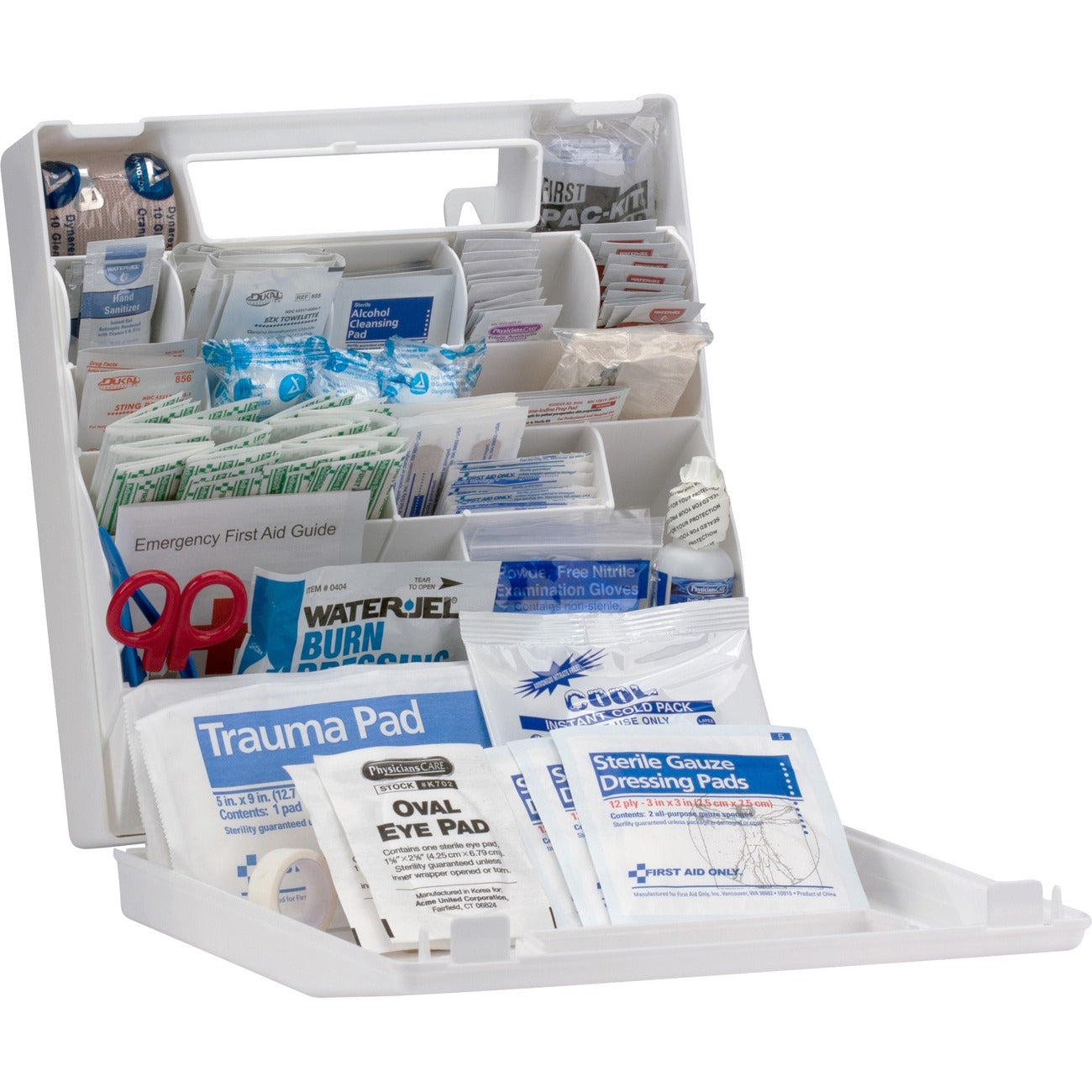 Kit 1St Aid 50 Prsn Plstc