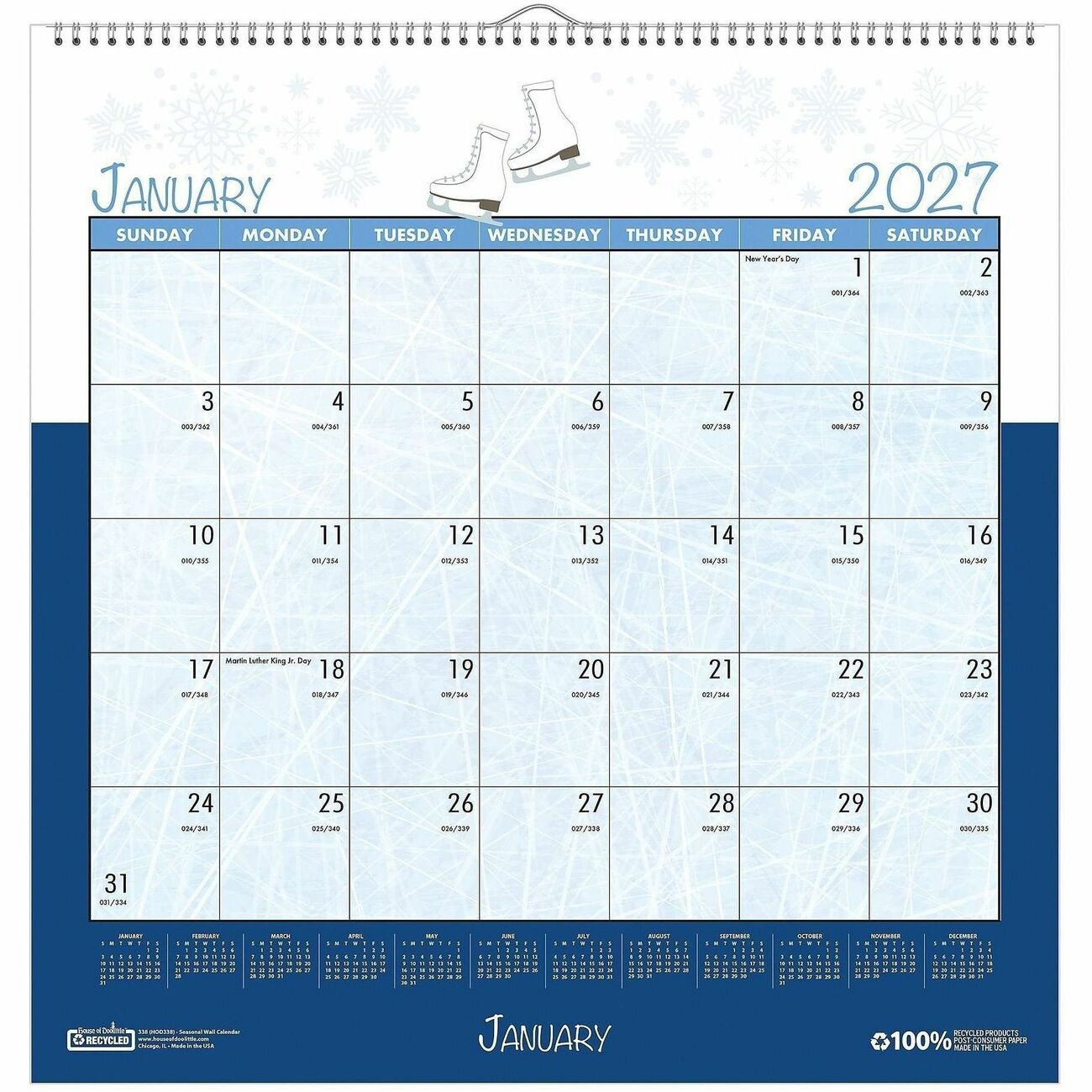 Seasonal Wall Calendar