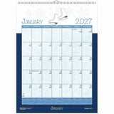 House of Doolittle Monthly Wall Calendar Seasonal Holiday Depictions 12 x 16-1/2 Inches